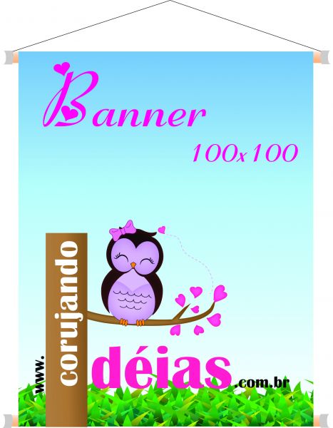 Banner 100x100 cm