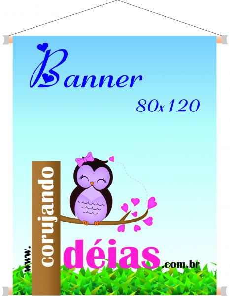 Banner 80x120 cm